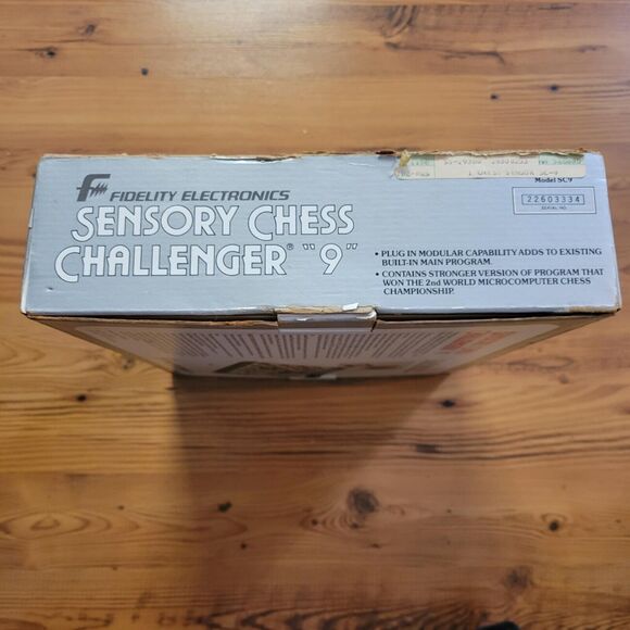 Chessboard Electronic Fidelity Sensory Chess Challenger 9 Vintage - Picture 6 of 16